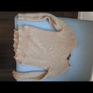 Large heavy knit sweater